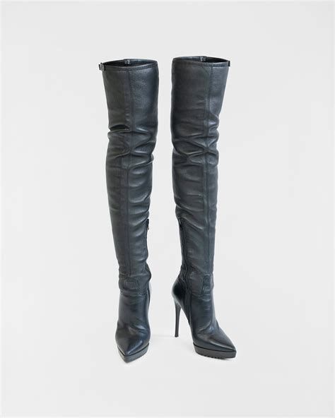 burberry prorsum thigh high boots|Burberry Limited.